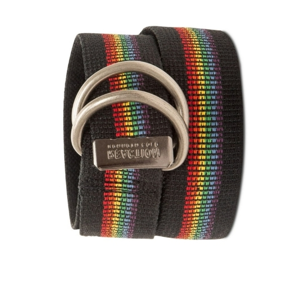 Kenneth Cole Reaction Men's Printed Webbing Belt - Picture 3 of 10